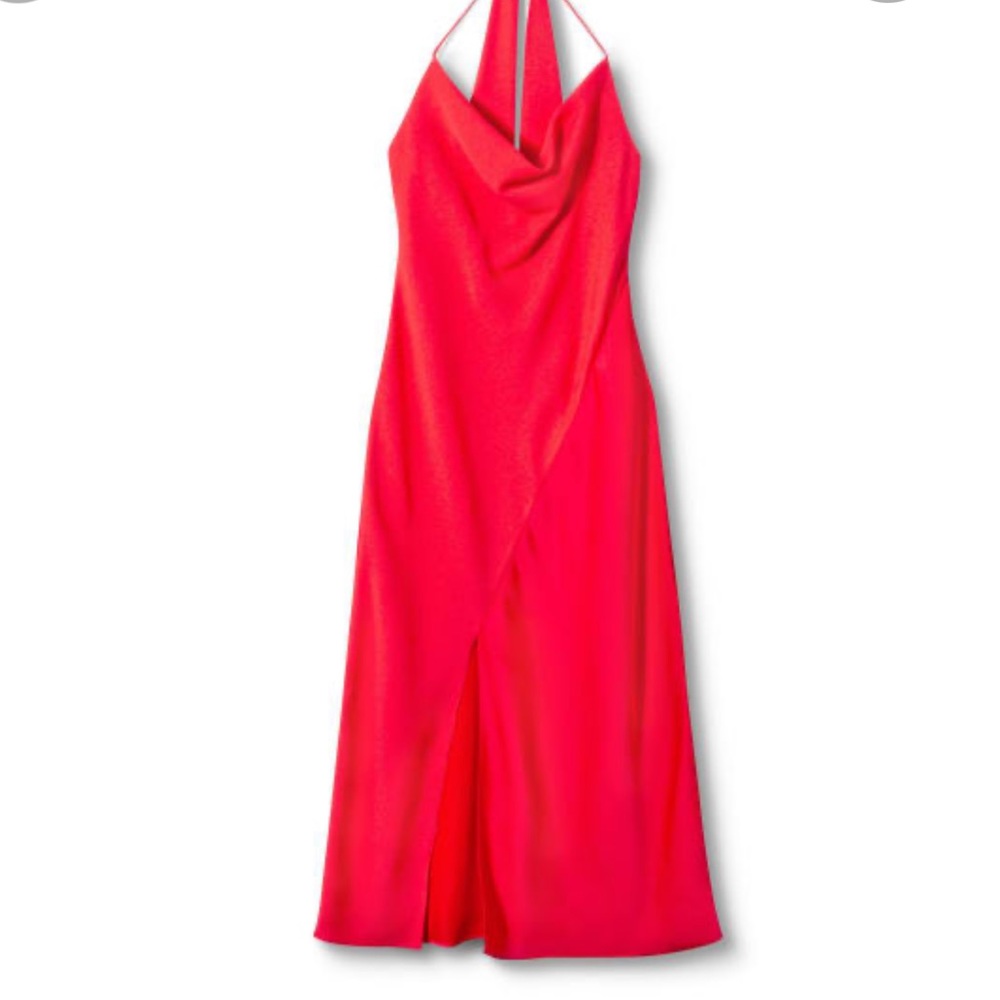 Target x Cushnie red slip dress